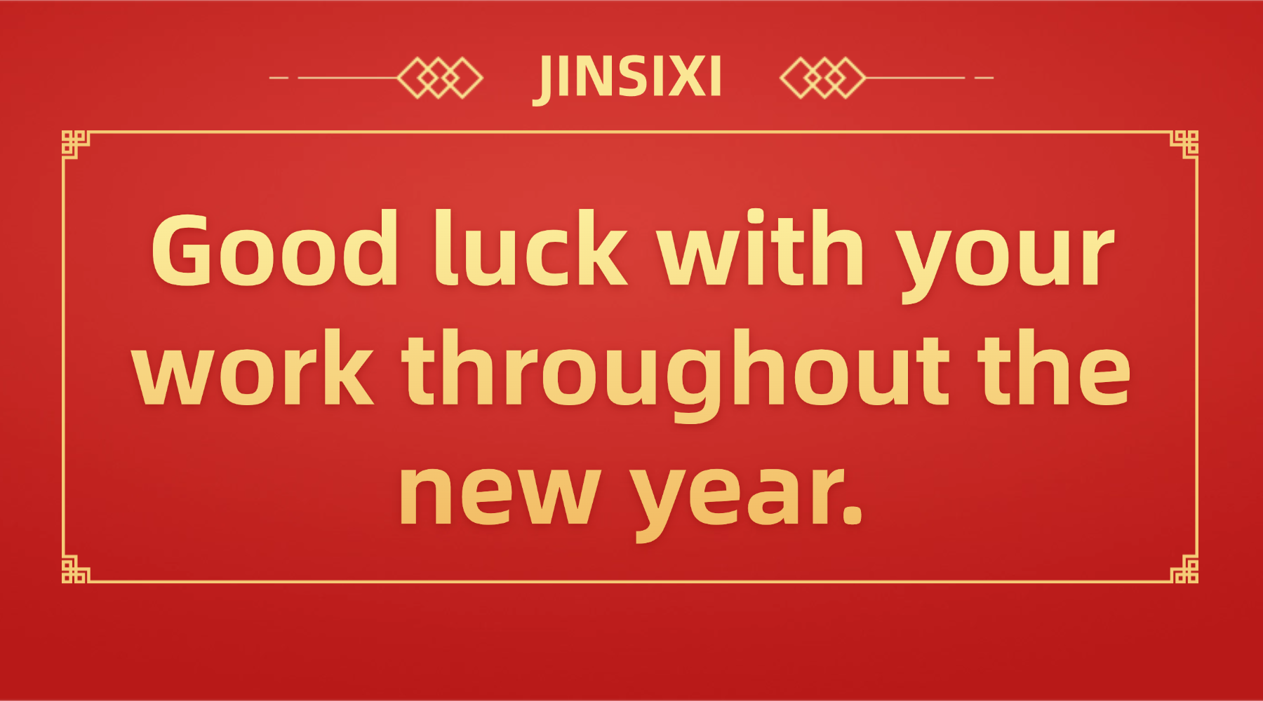 Jinsixi börjar gärna arbeta och skapar briljans tillsammans