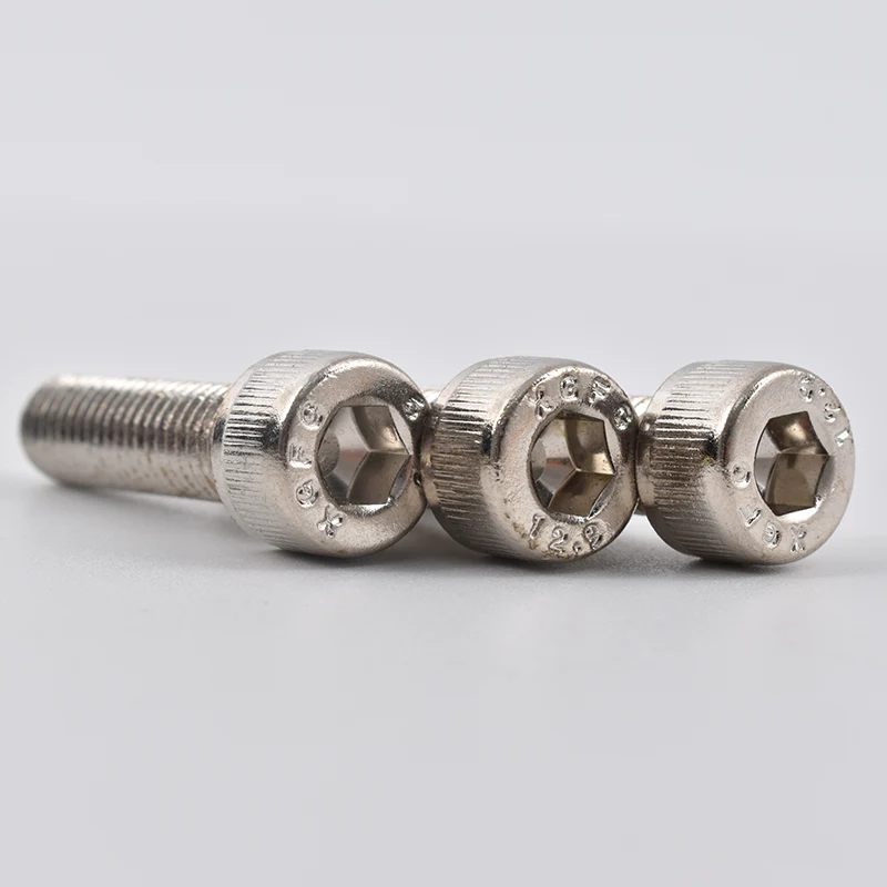 Nickel-plated Hex Socket Head Cap Screws Nickel-plated Hex Socket Head Cap Screws