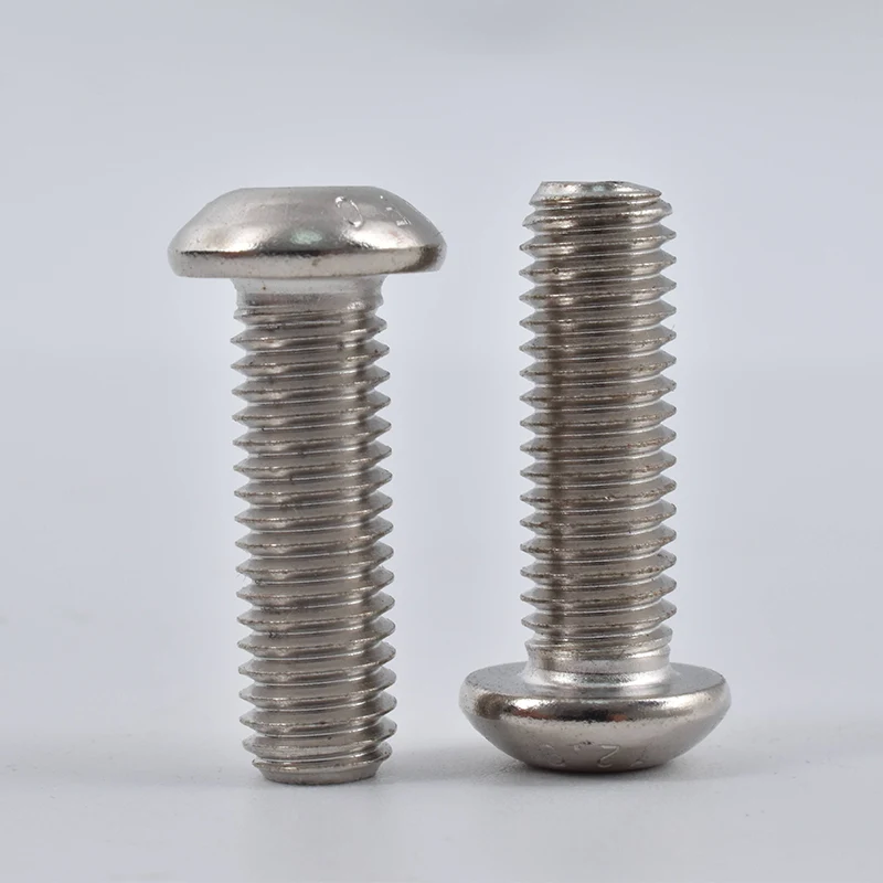 Nickel-plated Hex Socket Button Head Screws